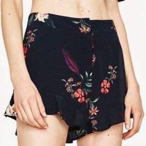 Zara Floral Shorts